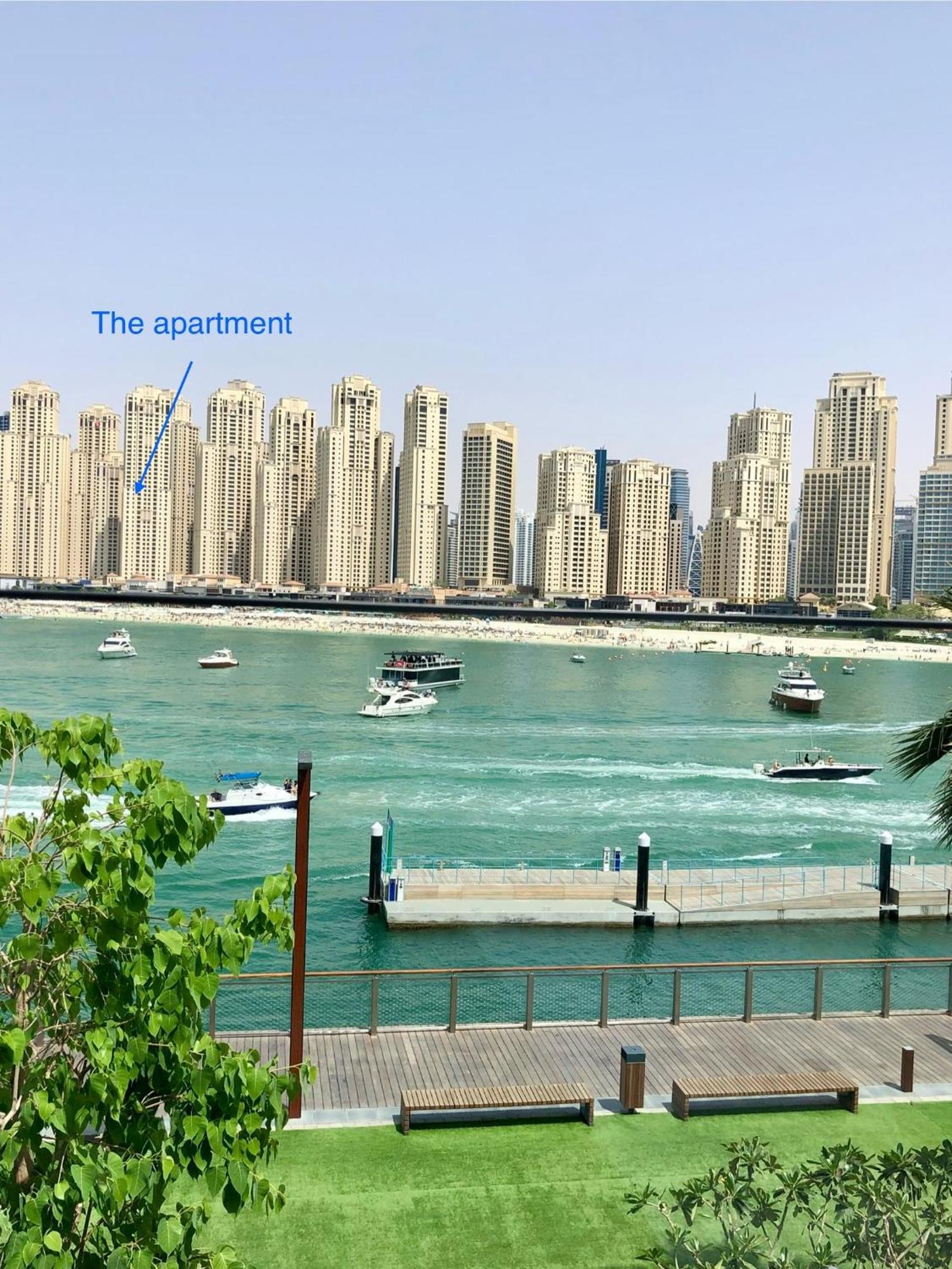 Jbr Beachfront Luxe Apartment All Rooms Sea Facing Dubai Eksteriør billede