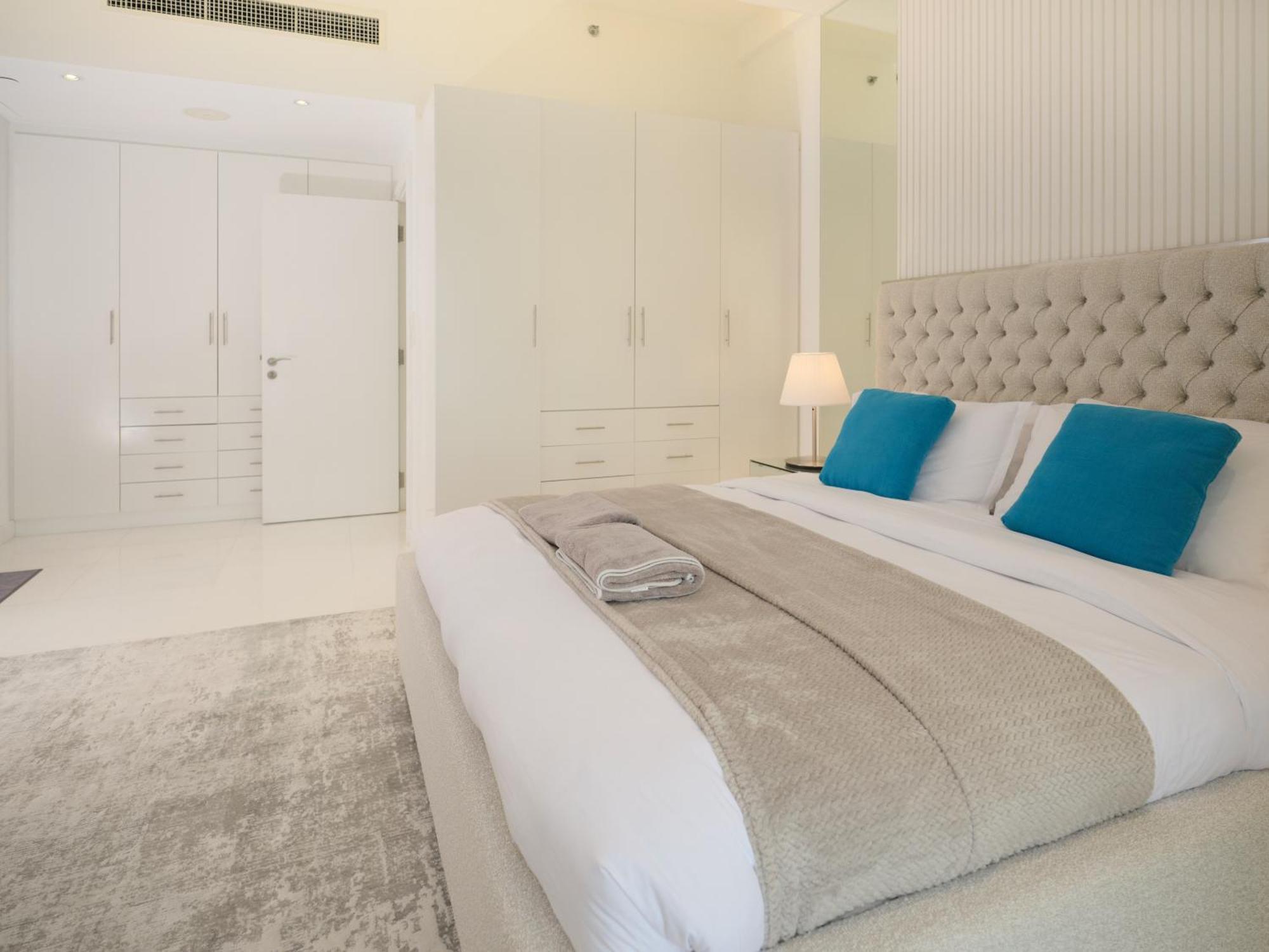 Jbr Beachfront Luxe Apartment All Rooms Sea Facing Dubai Eksteriør billede