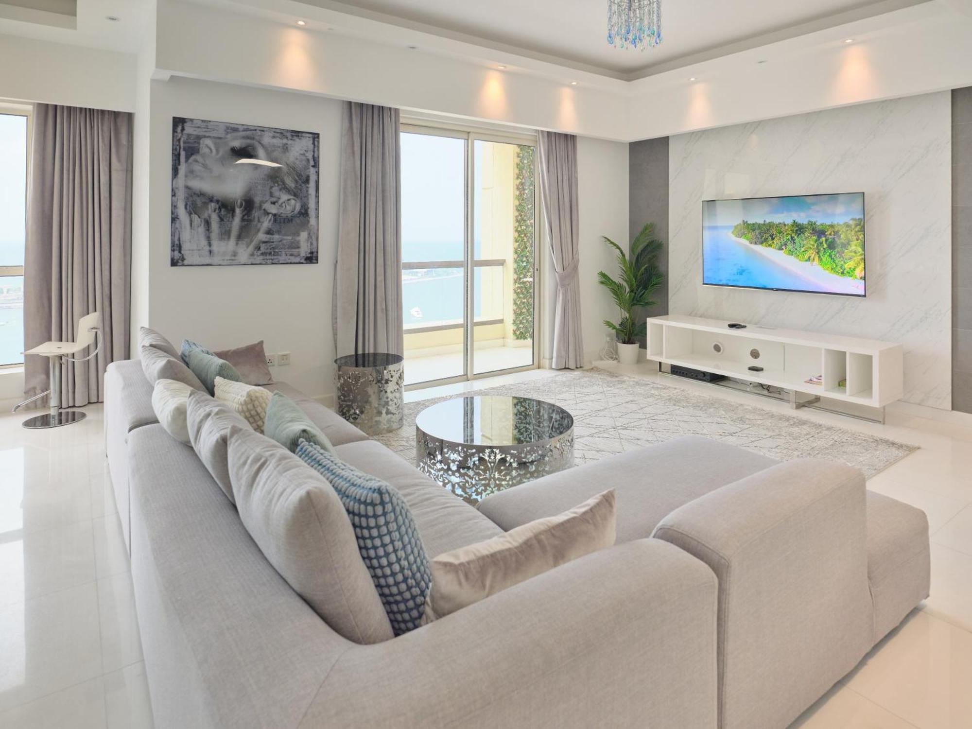 Jbr Beachfront Luxe Apartment All Rooms Sea Facing Dubai Eksteriør billede