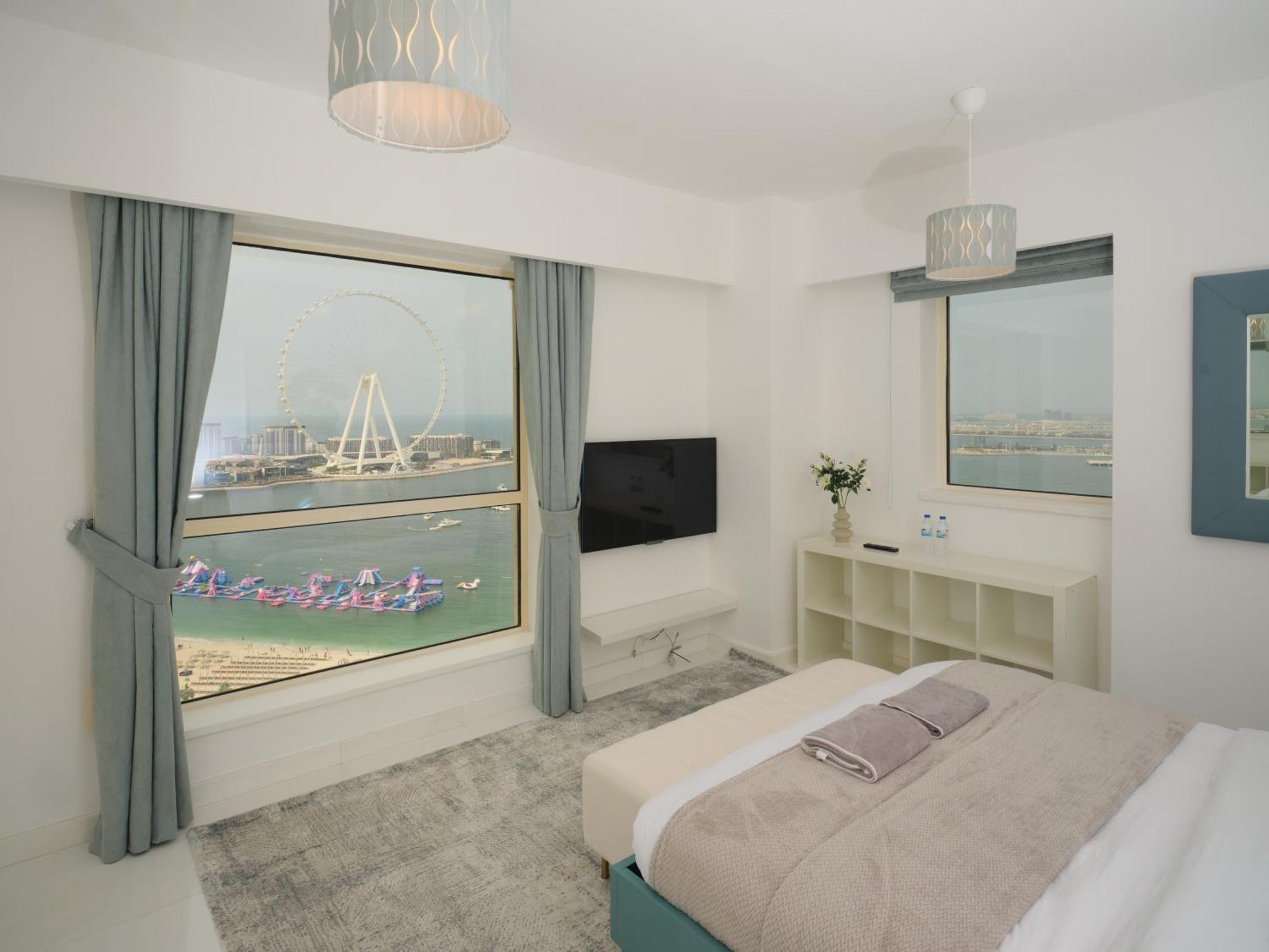 Jbr Beachfront Luxe Apartment All Rooms Sea Facing Dubai Eksteriør billede