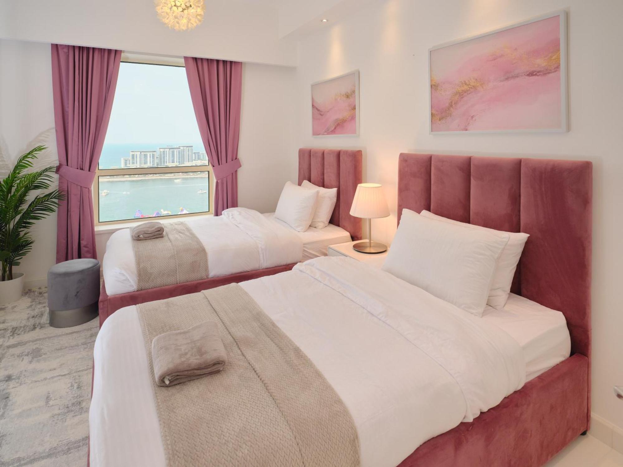 Jbr Beachfront Luxe Apartment All Rooms Sea Facing Dubai Eksteriør billede
