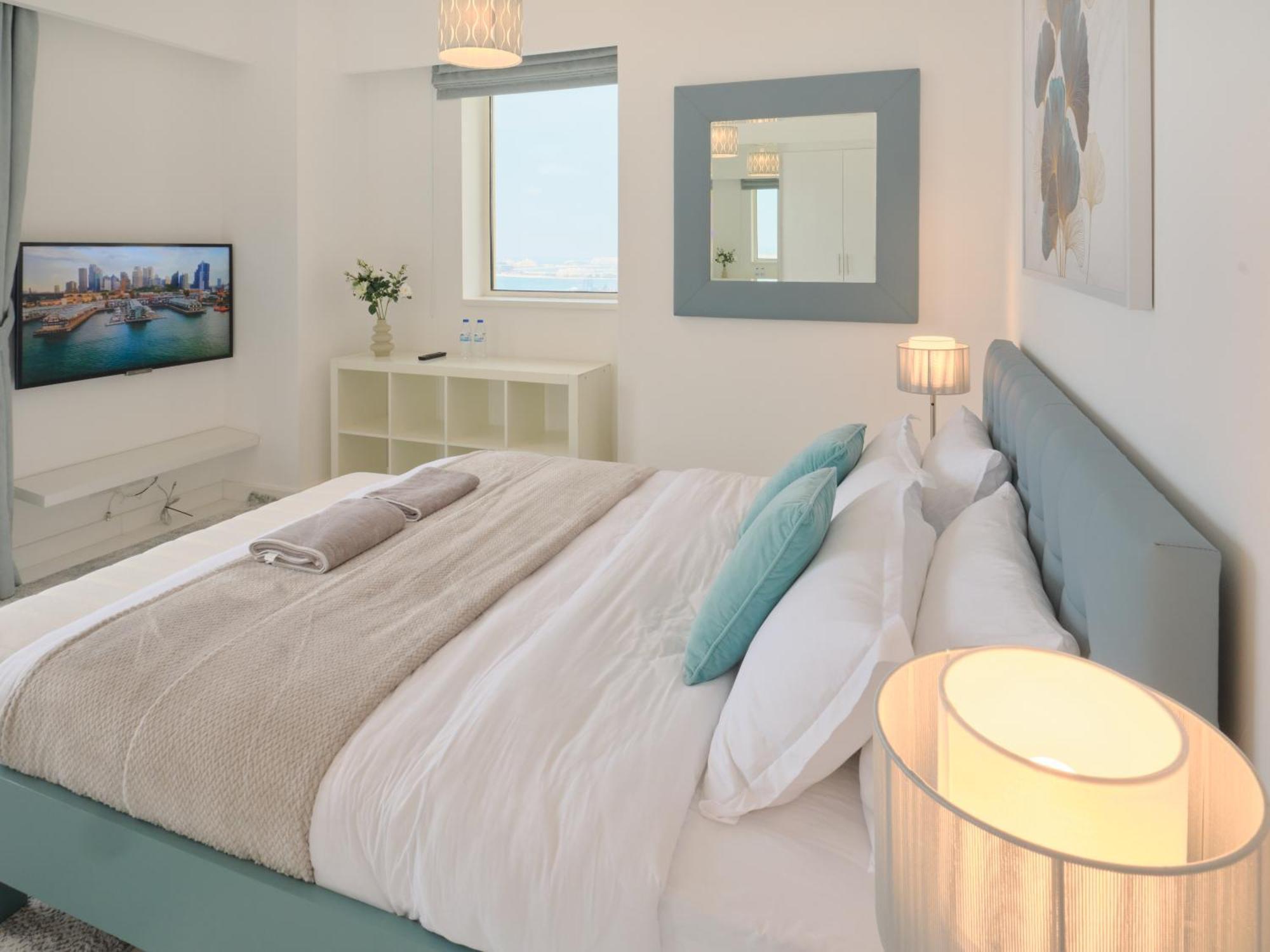 Jbr Beachfront Luxe Apartment All Rooms Sea Facing Dubai Eksteriør billede